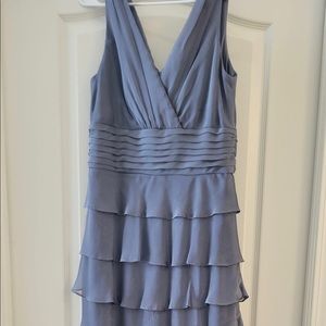 Evening gown blue/grey